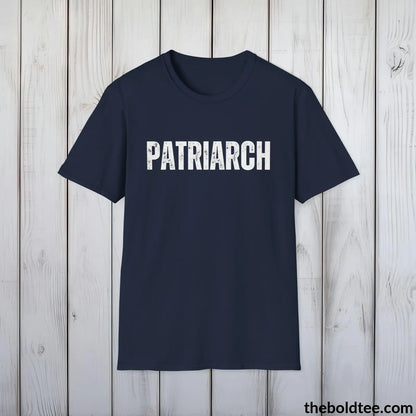 T-Shirt Navy / S PATRIARCH Tee - Bold Urbnan Cotton T-Shirt - 9 Epic Colors Available