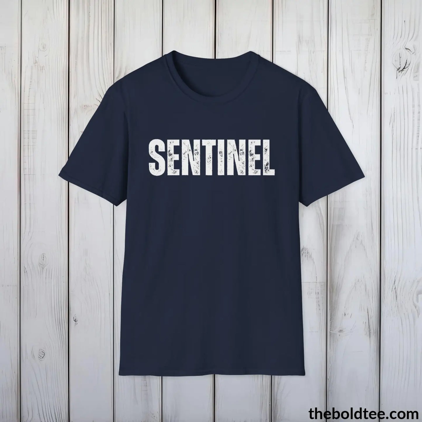 T-Shirt Navy / S SENTINEL Tee - Bold Urbnan Cotton T-Shirt - 9 Epic Colors Available