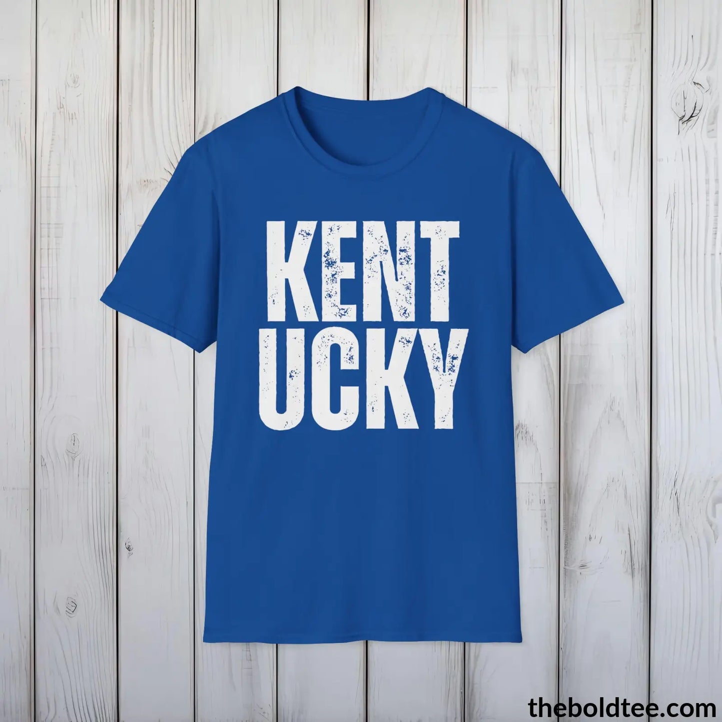 T-Shirt Royal / S KENTUCKY Tee - Casual, Sustainable & Soft Cotton Crewneck Unisex T-Shirt - 9 Bold Colors