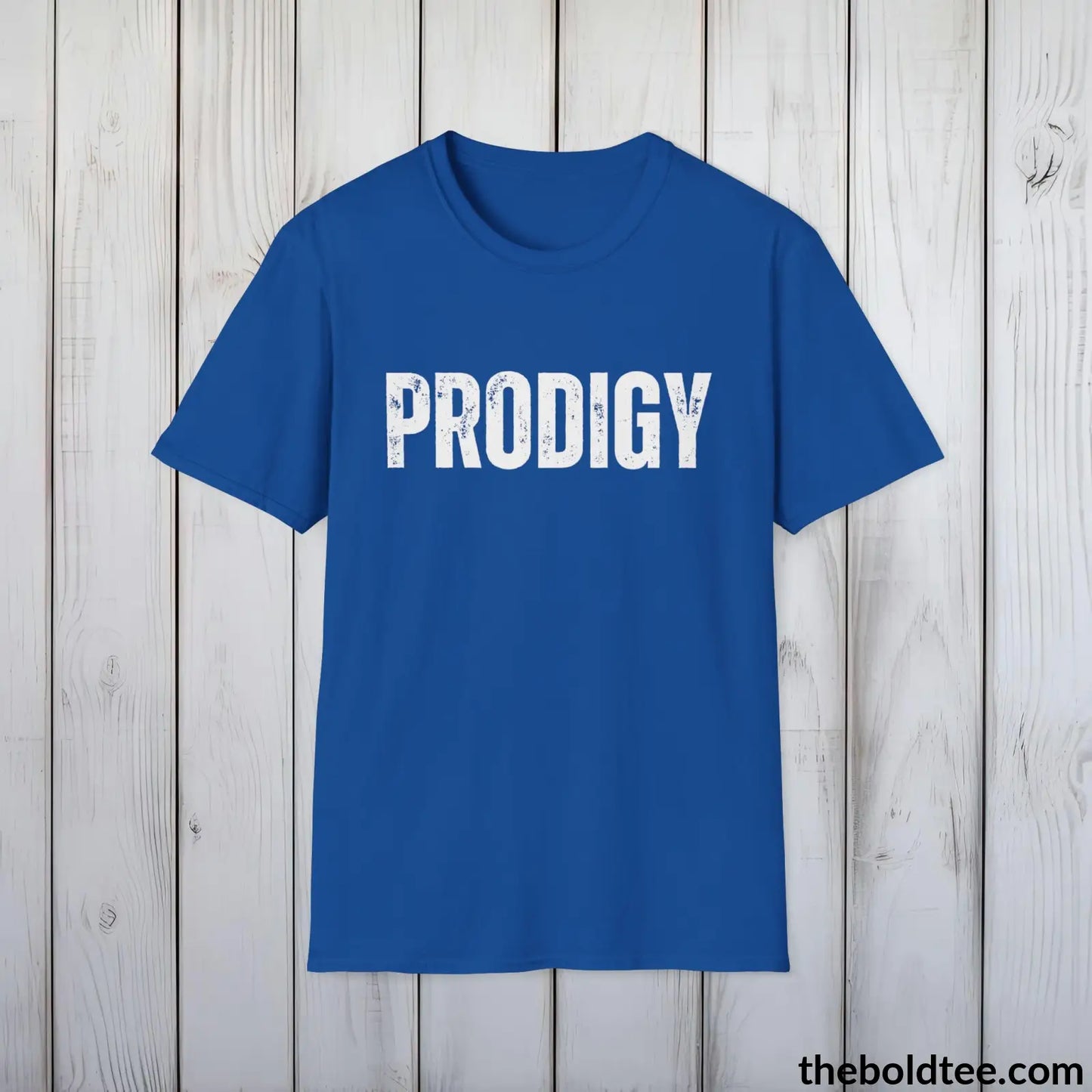 T-Shirt Royal / S PRODIGY Tee - Bold Urbnan Cotton T-Shirt - 9 Epic Colors Available