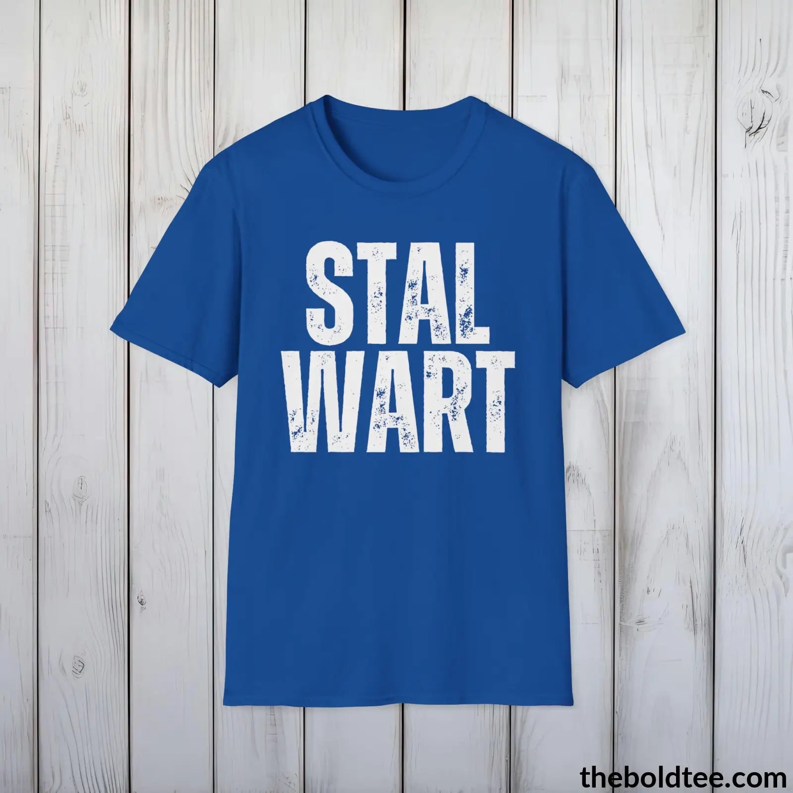 T-Shirt Royal / S STALWART Tee - Casual, Sustainable & Soft Cotton Crewneck Unisex T-Shirt - 9 Bold Colors