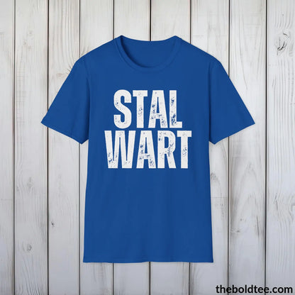 T-Shirt Royal / S STALWART Tee - Casual, Sustainable & Soft Cotton Crewneck Unisex T-Shirt - 9 Bold Colors