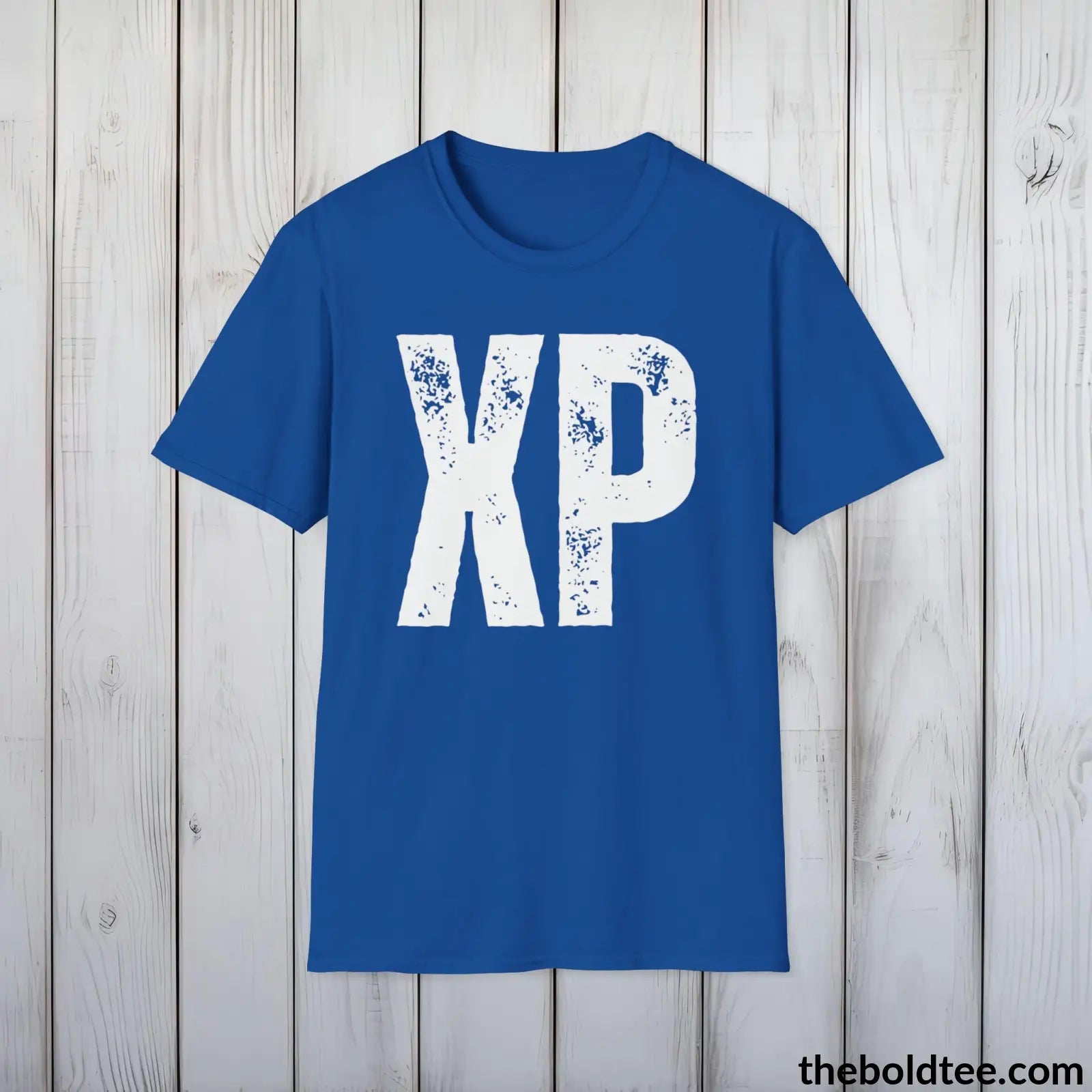 T-Shirt Royal / S XP Gamer Tee - Sustainable & Soft Cotton Crewneck Unisex T-Shirt - 9 Bold Colors