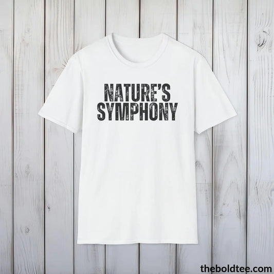 T-Shirt White / S NATURE'S SYMPHONY Gardening Tee - Soft & Strong Cotton Crewneck Unisex T-Shirt - 8 Trendy Colors
