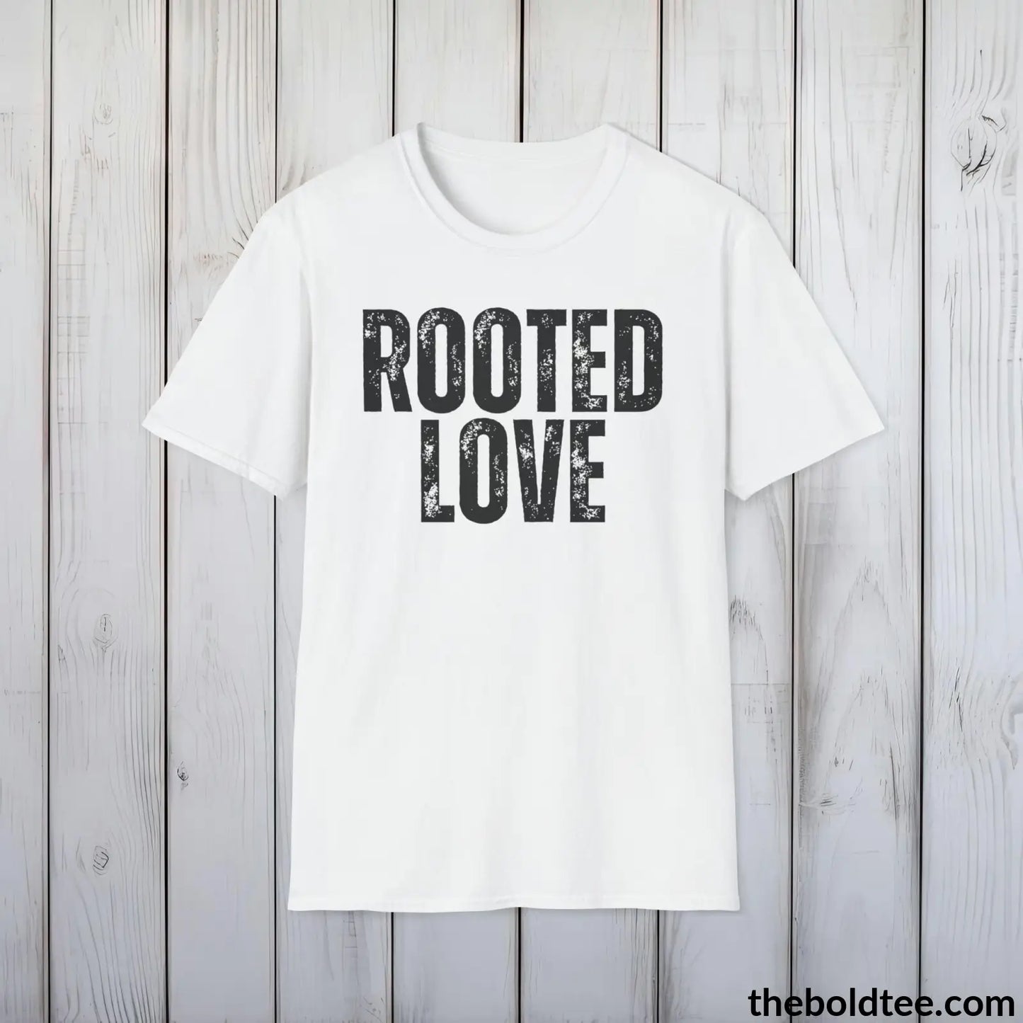 T-Shirt White / S ROOTE LOVE Gardening Tee - Soft & Strong Cotton Crewneck Unisex T-Shirt - 8 Trendy Colors