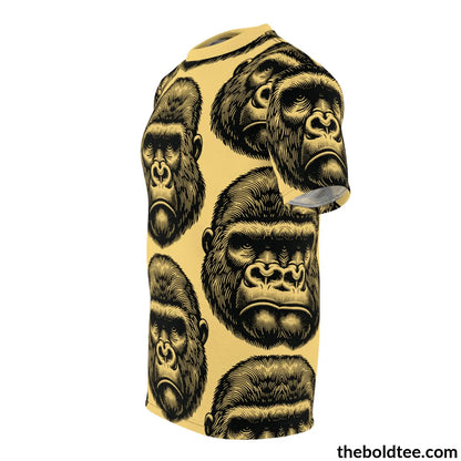 The Gorilla Tee - Premium All Over Print Crewneck Prints