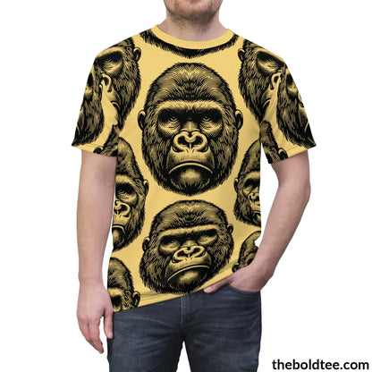 The Gorilla Tee - Premium All Over Print Crewneck Prints