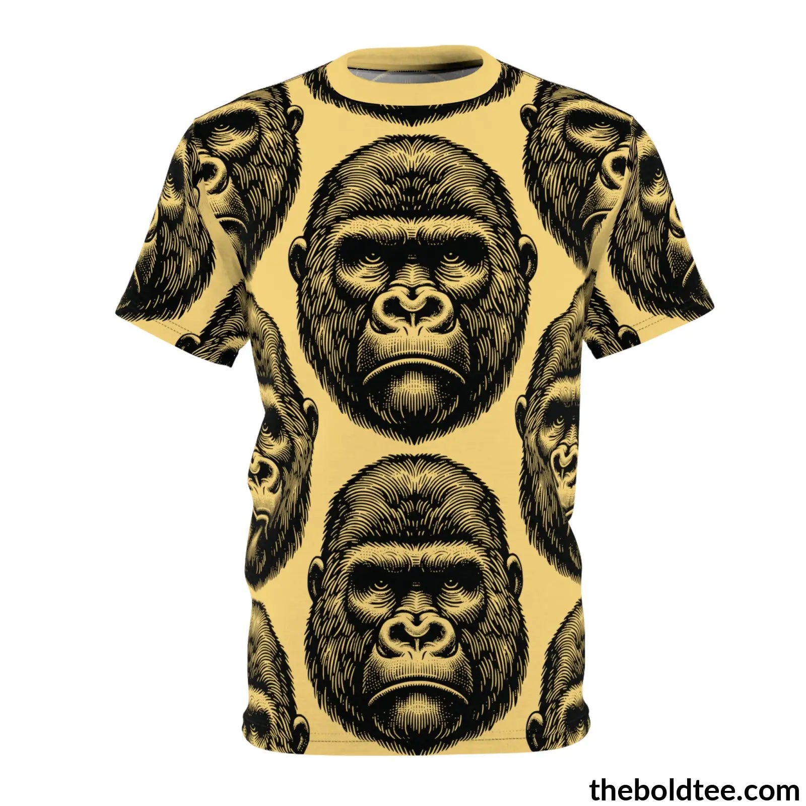 The Gorilla Tee - Premium All Over Print Crewneck S Prints