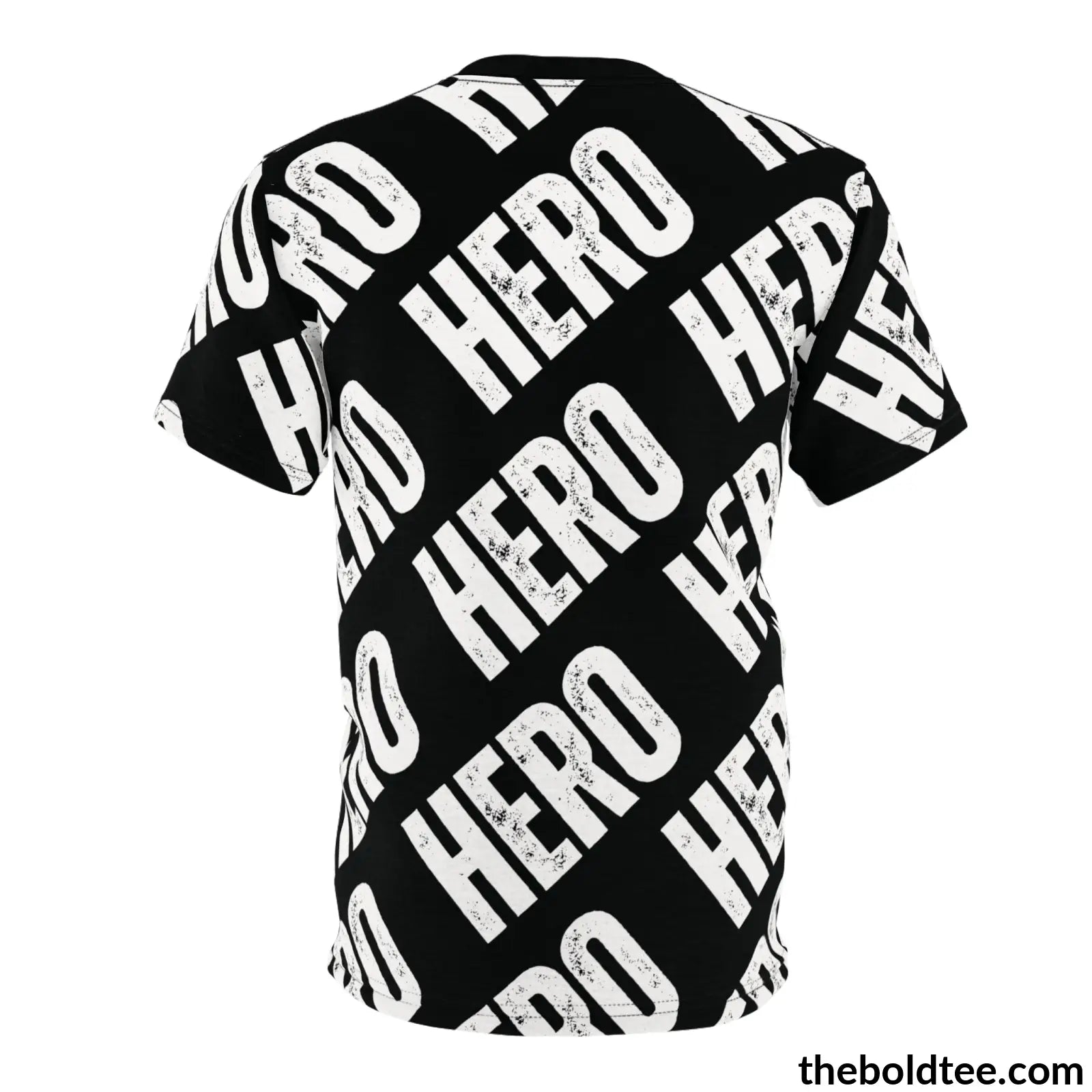 The Hero Tee - Premium All Over Print Crewneck Prints