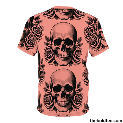 The Skull Tee - Premium All Over Print Crewneck Prints