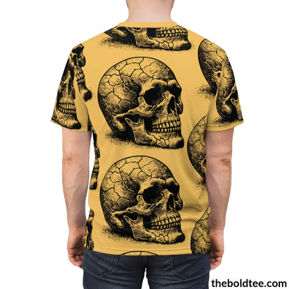 The Skull Tee - Premium All Over Print Crewneck Prints