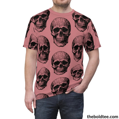 The Skull Tee - Premium All Over Print Crewneck Prints