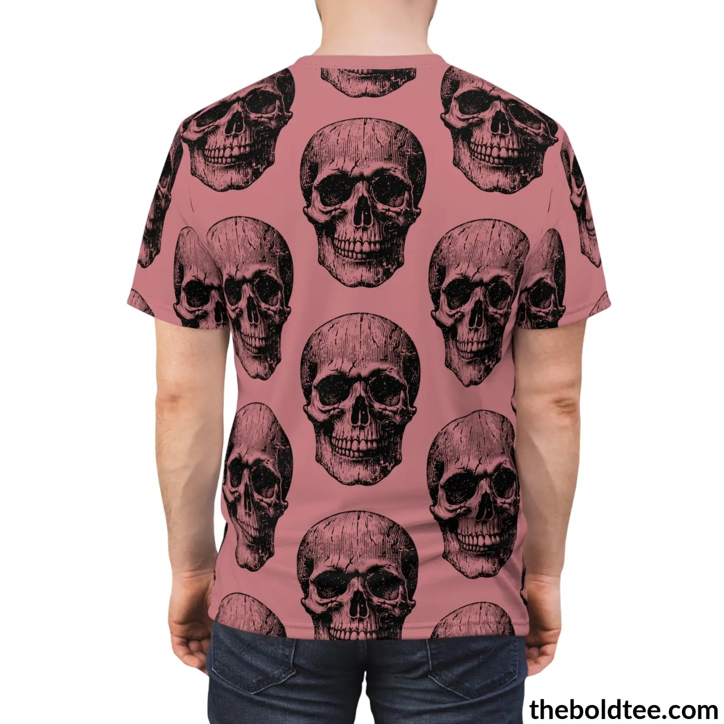 The Skull Tee - Premium All Over Print Crewneck Prints