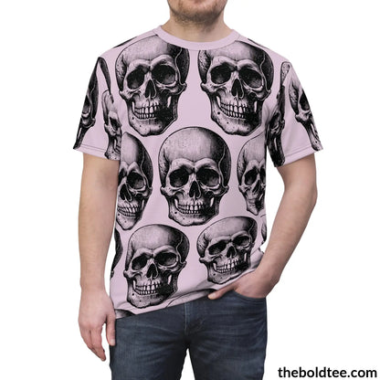 The Skull Tee - Premium All Over Print Crewneck Prints