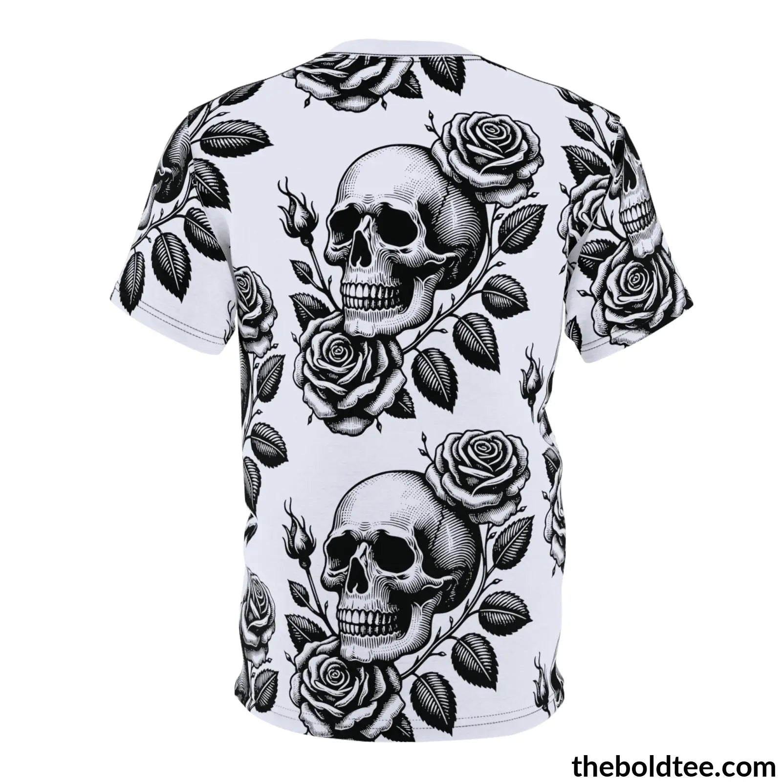 The Skull Tee - Premium All Over Print Crewneck Prints