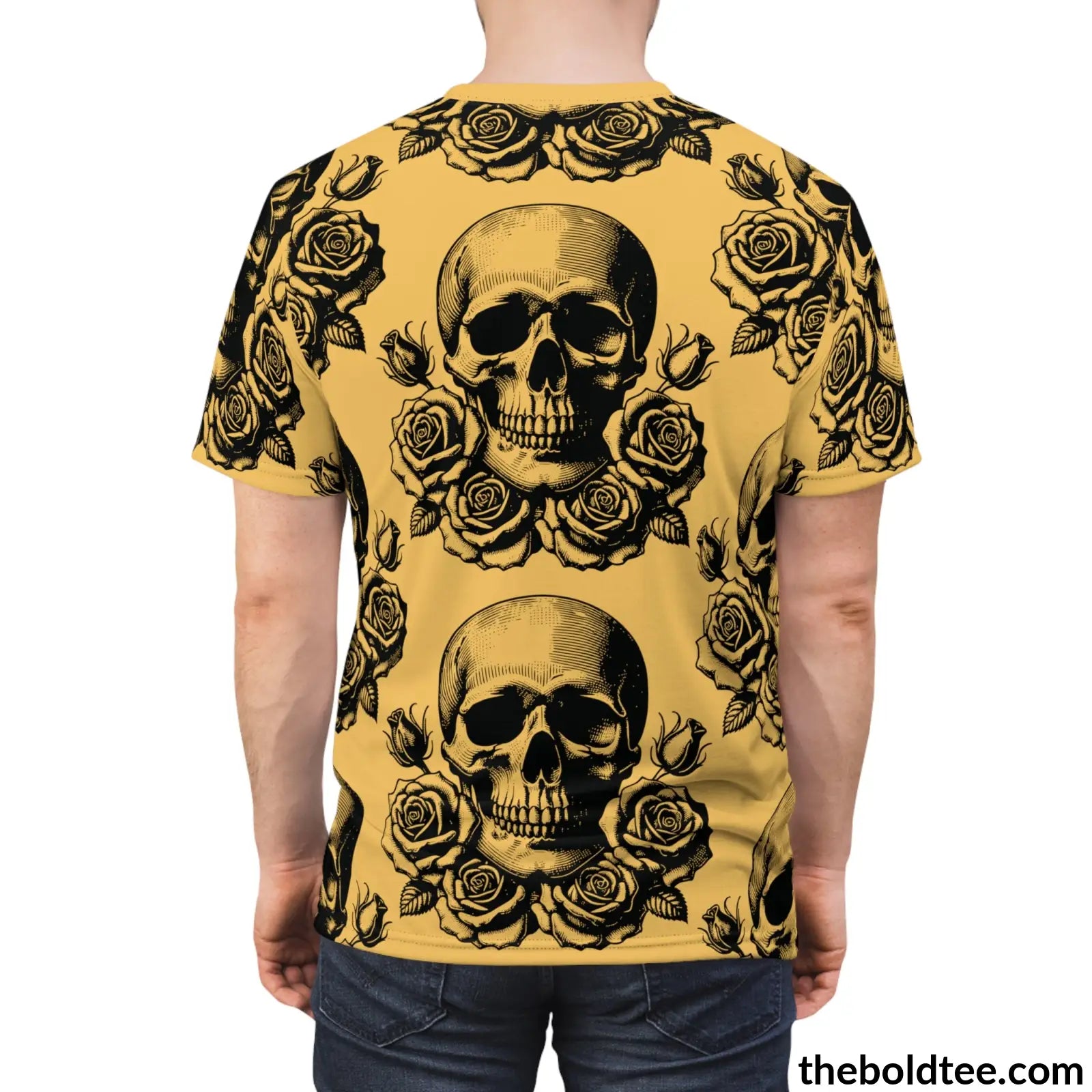 The Skull Tee - Premium All Over Print Crewneck Prints