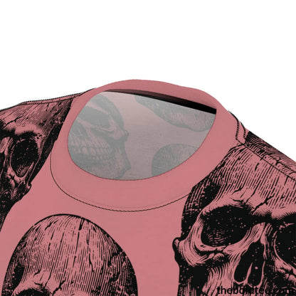 The Skull Tee - Premium All Over Print Crewneck Prints