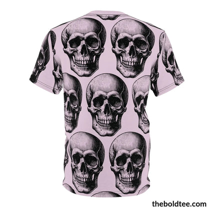 The Skull Tee - Premium All Over Print Crewneck Prints