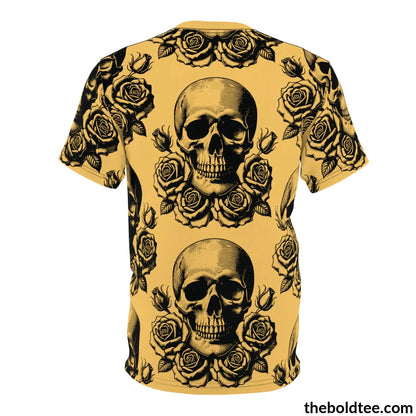 The Skull Tee - Premium All Over Print Crewneck Prints