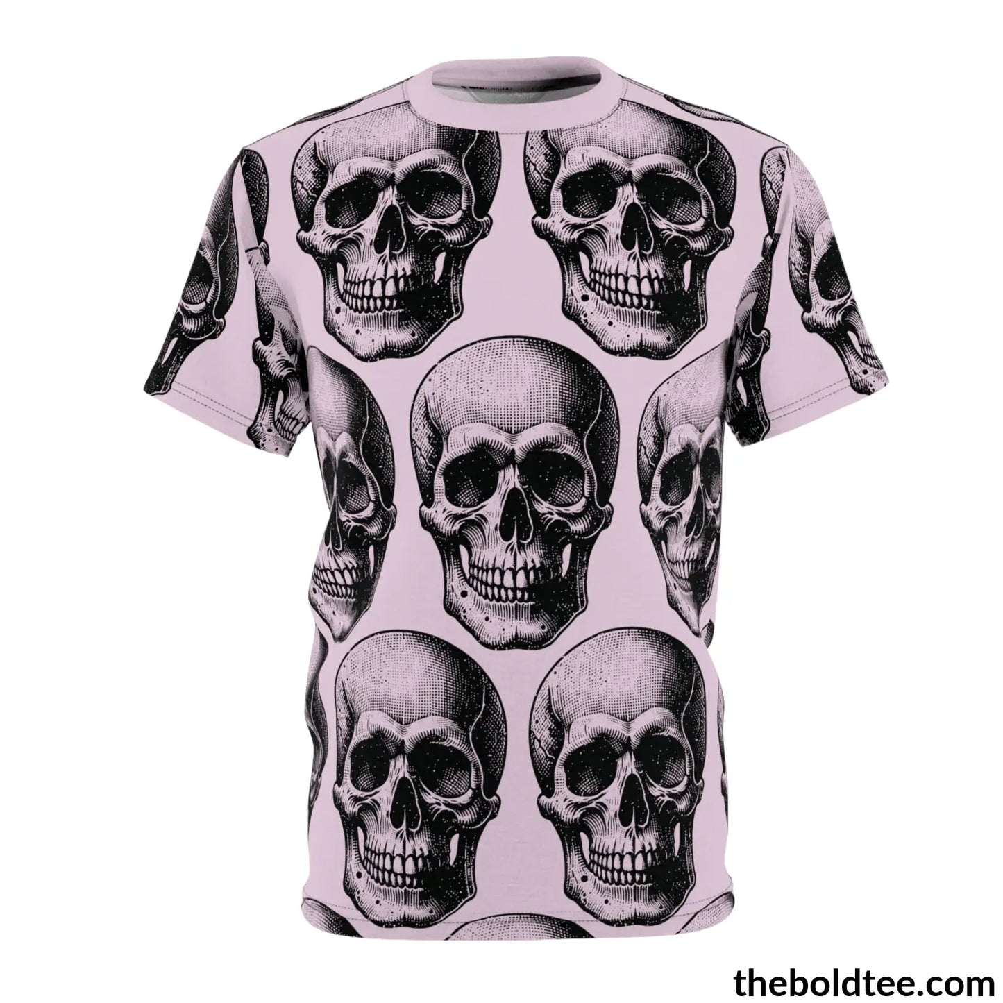 The Skull Tee - Premium All Over Print Crewneck S Prints