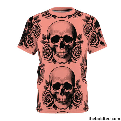 The Skull Tee - Premium All Over Print Crewneck S Prints