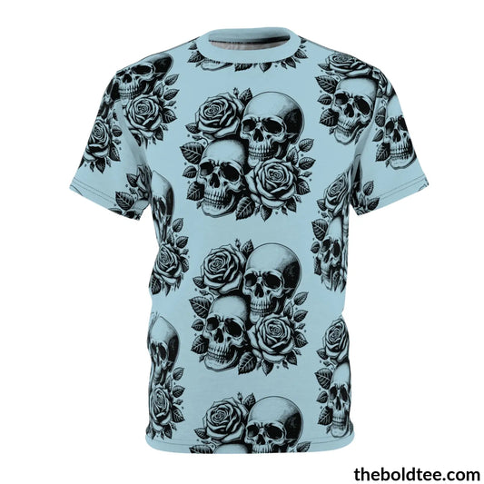 The Skull Tee - Premium All Over Print Crewneck S Prints