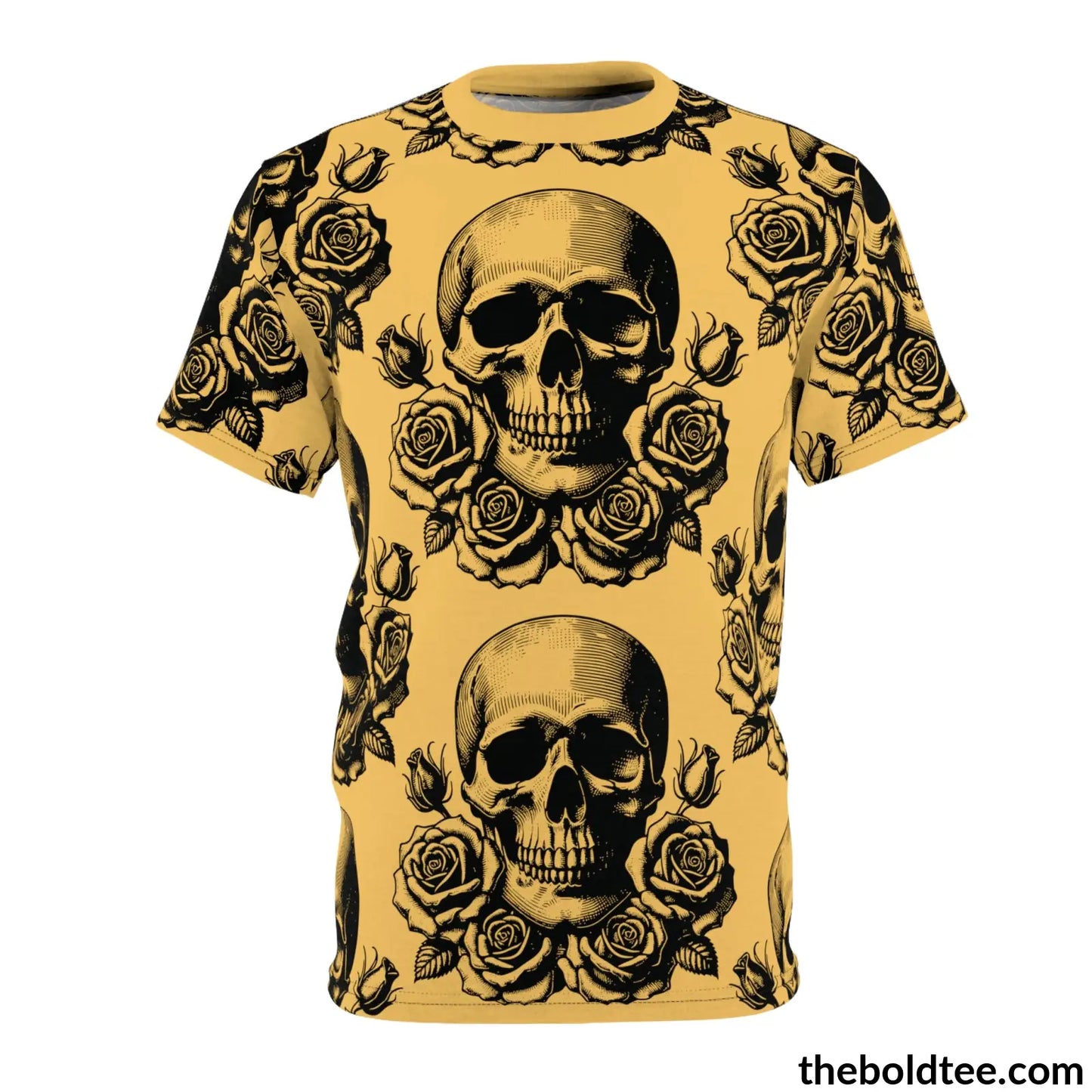 The Skull Tee - Premium All Over Print Crewneck S Prints