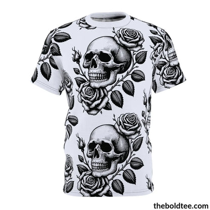 The Skull Tee - Premium All Over Print Crewneck S Prints