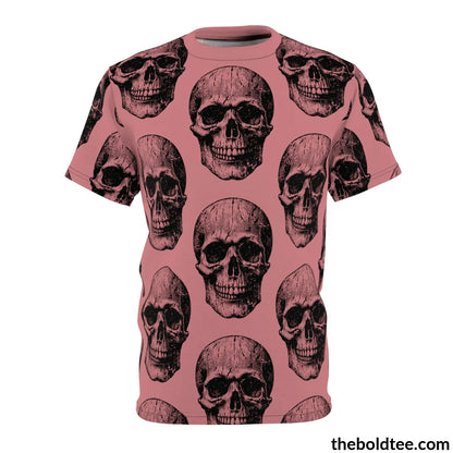 The Skull Tee - Premium All Over Print Crewneck S Prints