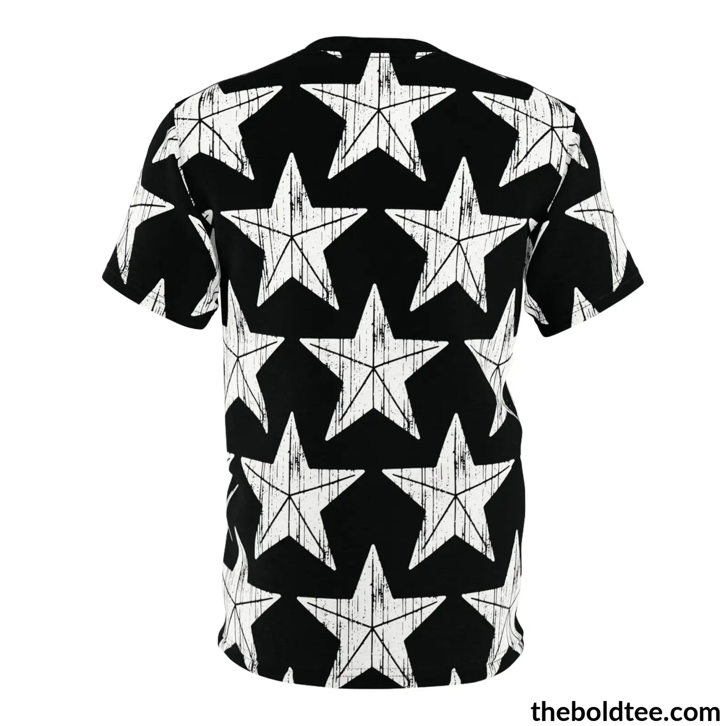 The Star Tee - Premium All Over Print Crewneck Prints