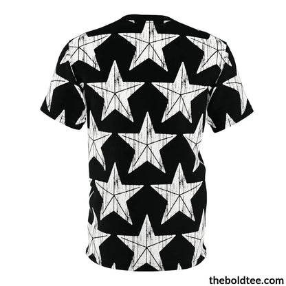 The Star Tee - Premium All Over Print Crewneck Prints