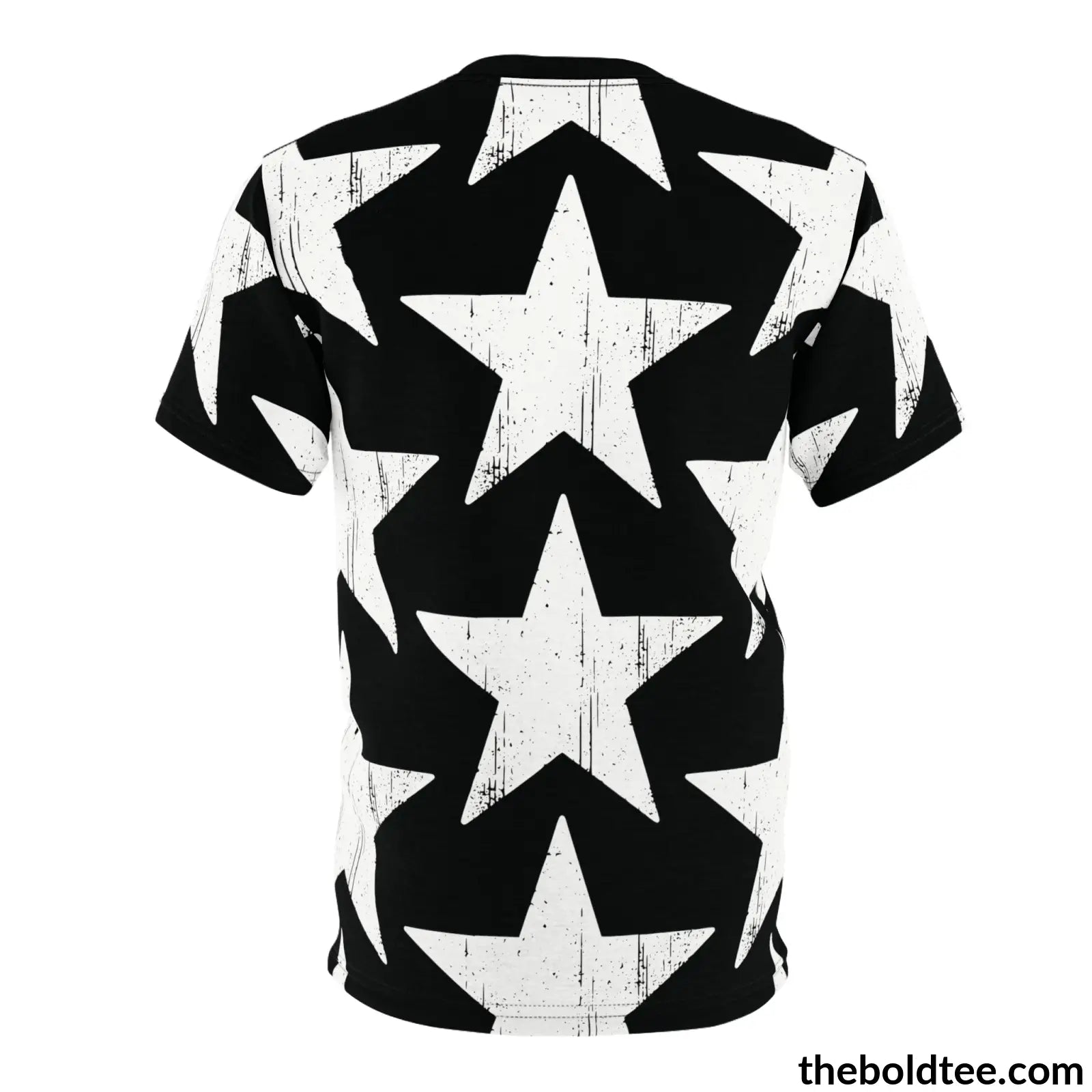 The Star Tee - Premium All Over Print Crewneck Prints