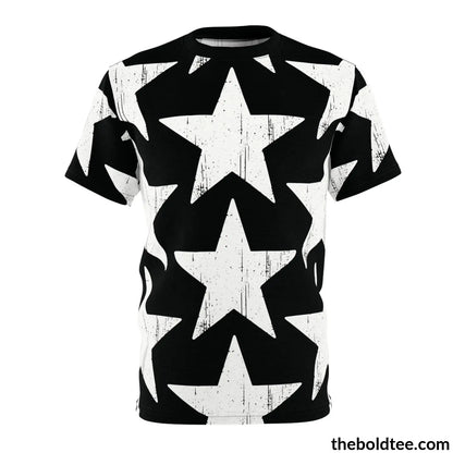 The Star Tee - Premium All Over Print Crewneck S Prints