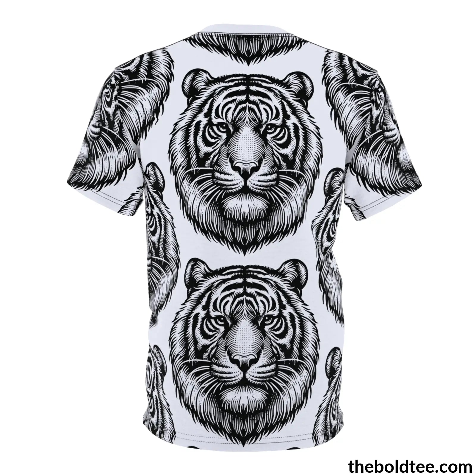 The Tiger Tee - Premium All Over Print Crewneck Prints