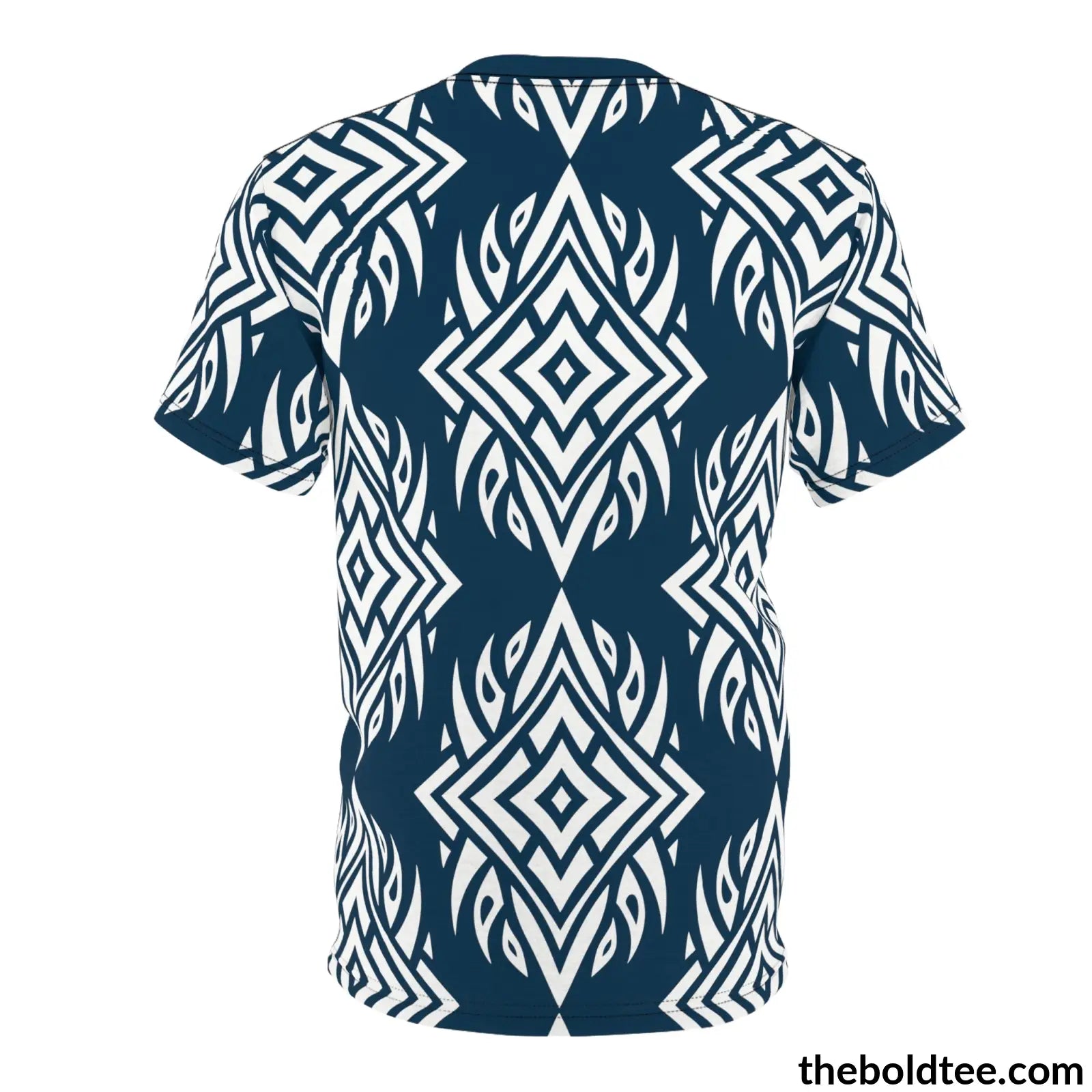 Tribal Pattern Tee - Premium All Over Print Crewneck Prints