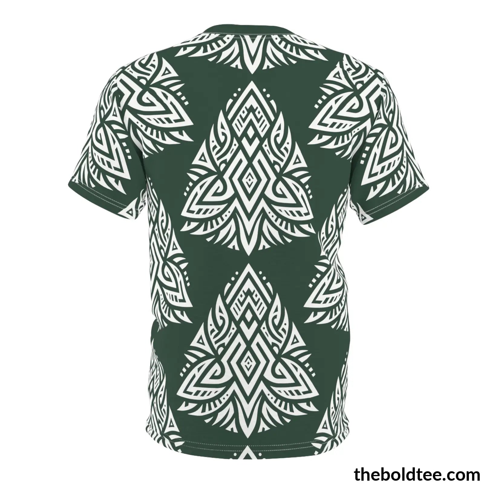 Tribal Pattern Tee - Premium All Over Print Crewneck Prints