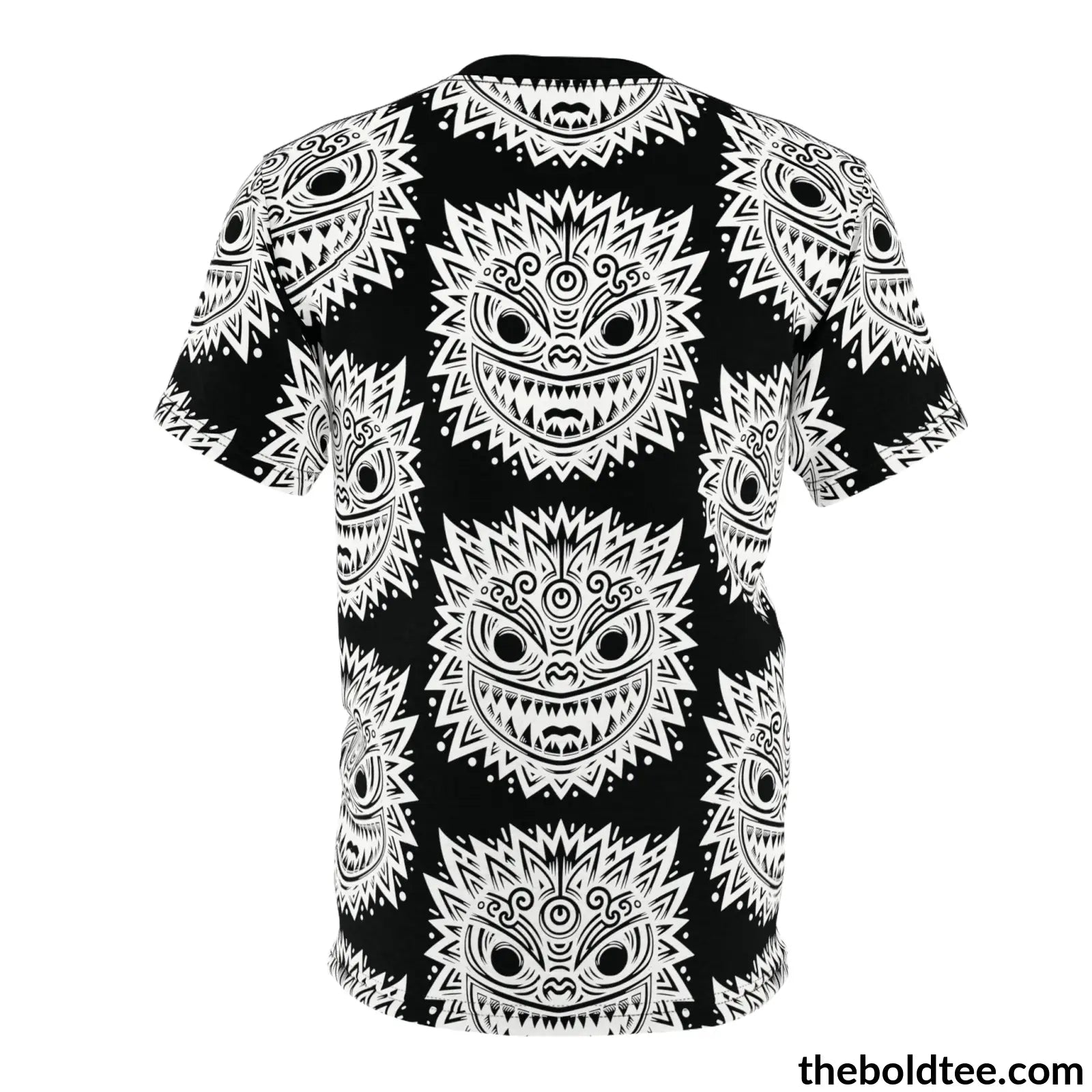 Tribal Pattern Tee - Premium All Over Print Crewneck Prints