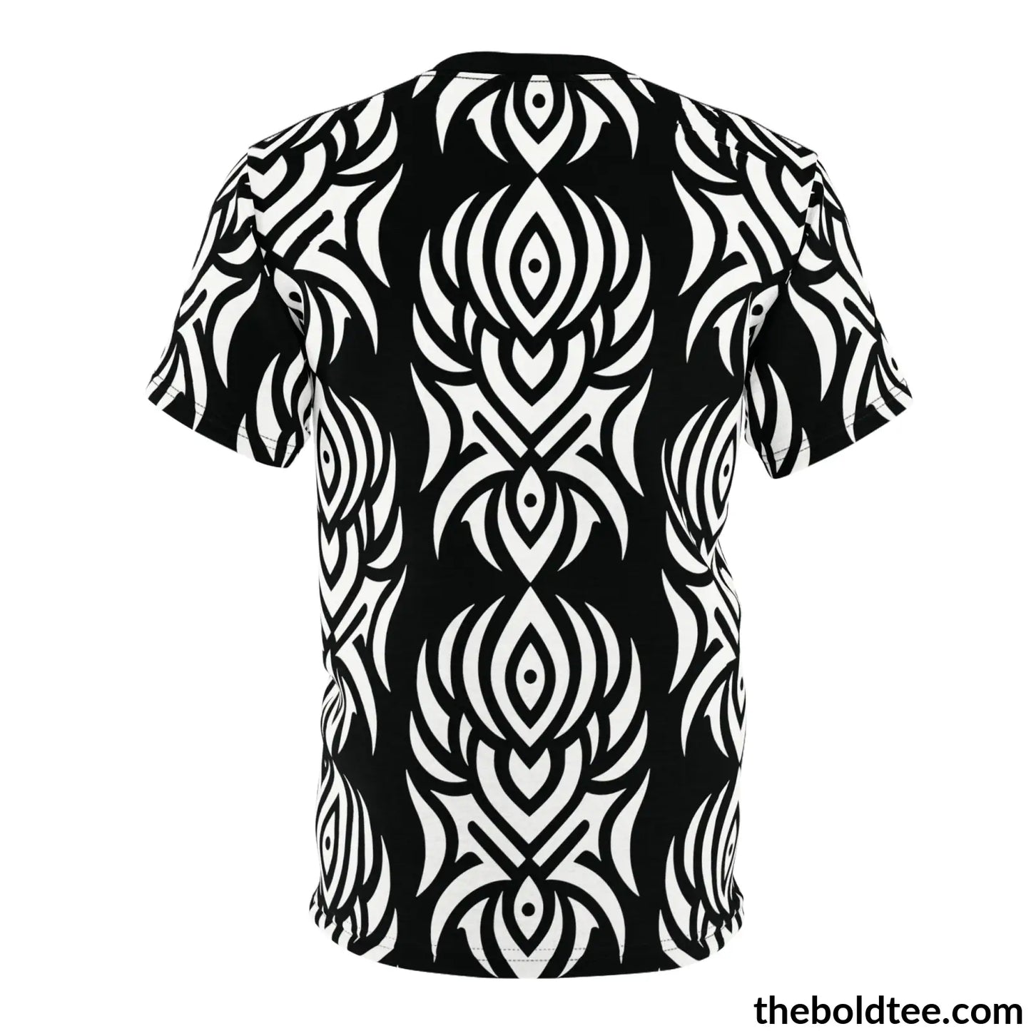 Tribal Pattern Tee - Premium All Over Print Crewneck Prints