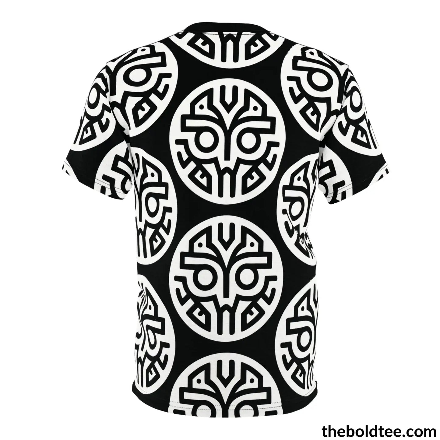 Tribal Pattern Tee - Premium All Over Print Crewneck Prints