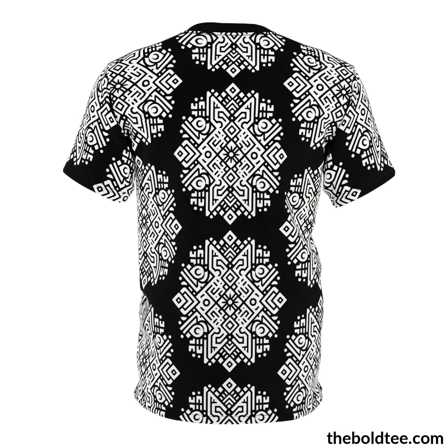 Tribal Pattern Tee - Premium All Over Print Crewneck Prints