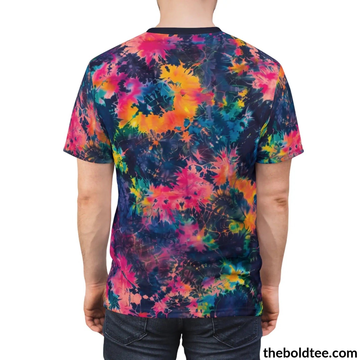 Tye Dye Tee - Premium All Over Print Crewneck Shirt Prints