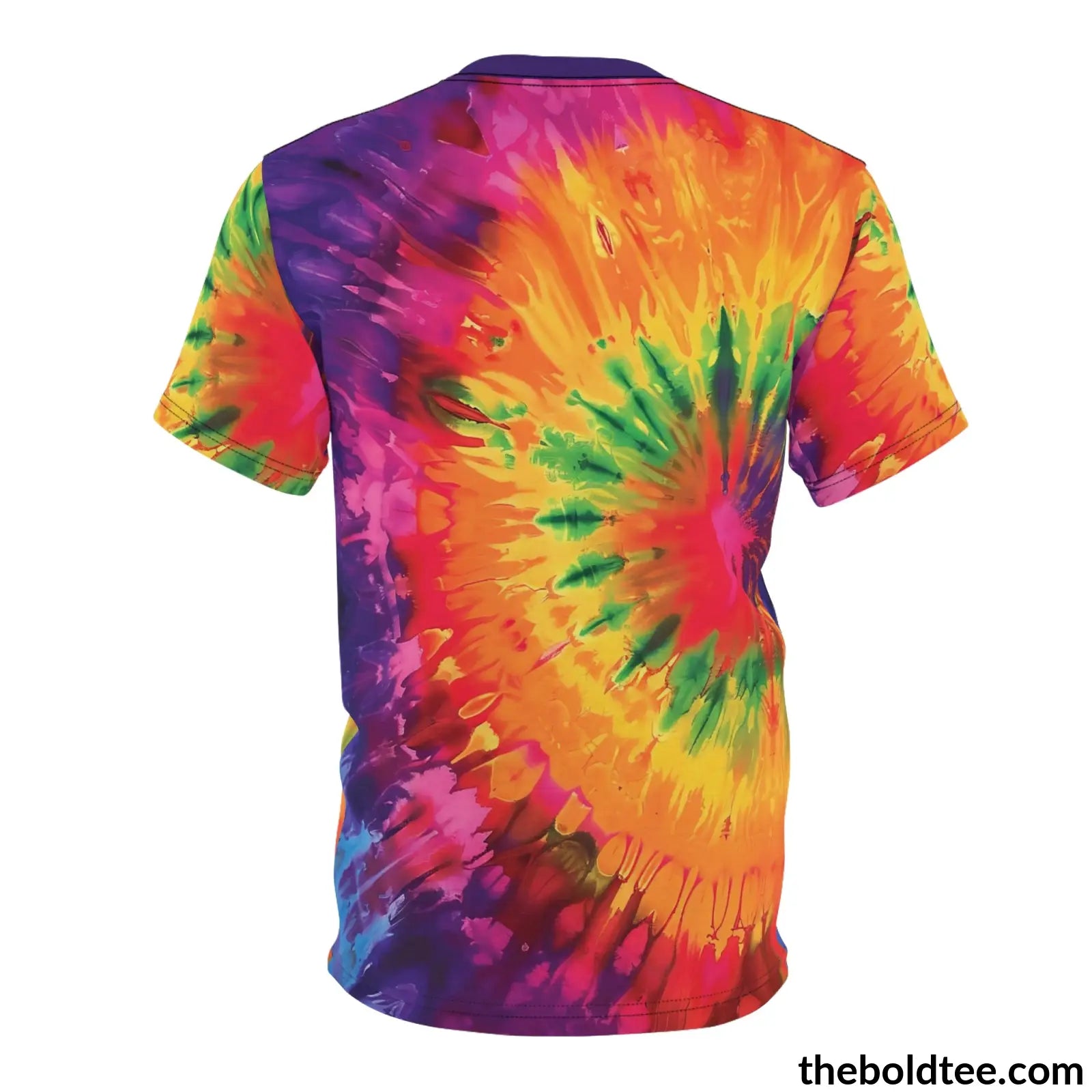 Tye Dye Tee - Premium All Over Print Crewneck Shirt Prints