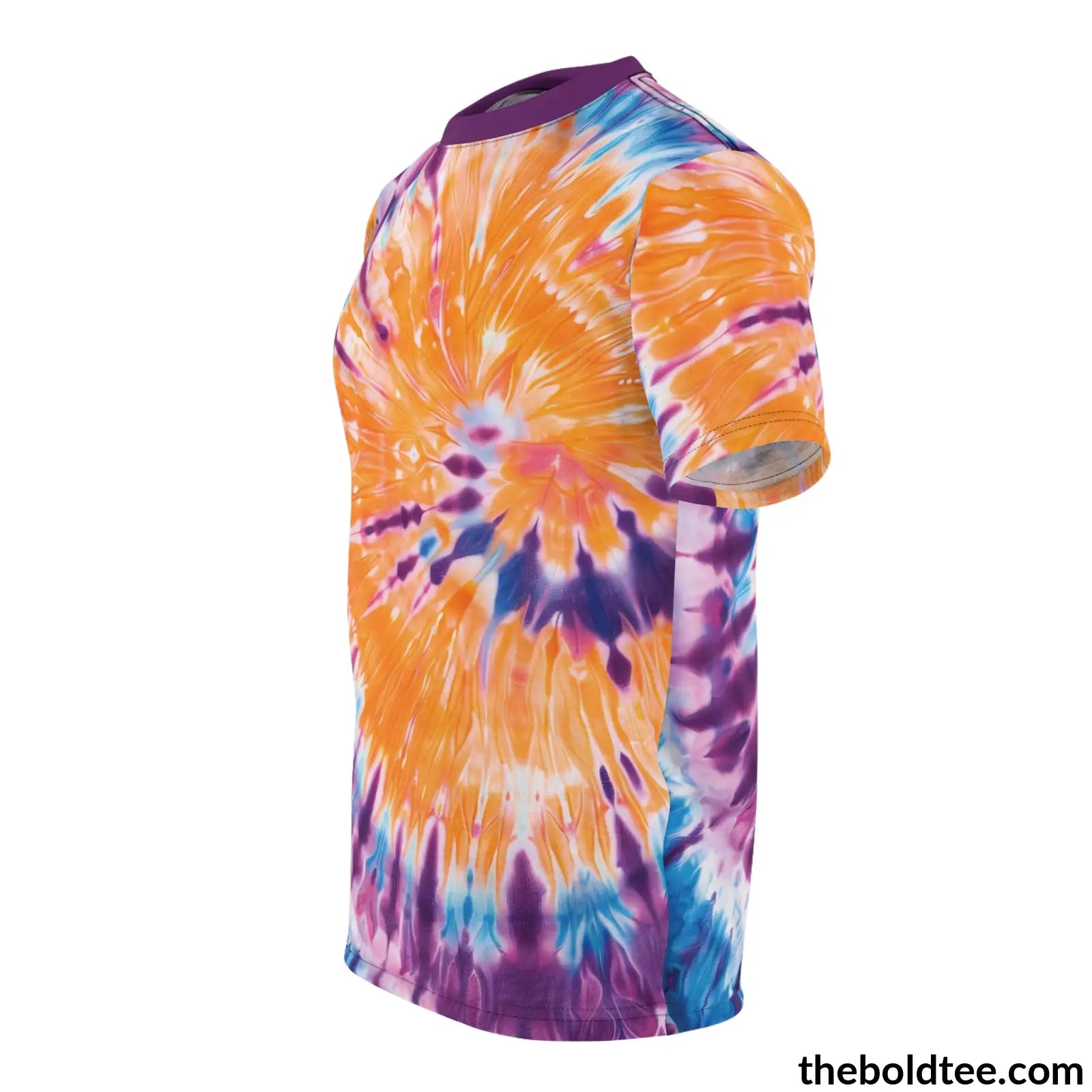 Tye Dye Tee - Premium All Over Print Crewneck Shirt Prints