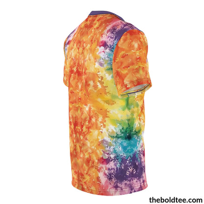 Tye Dye Tee - Premium All Over Print Crewneck Shirt Prints