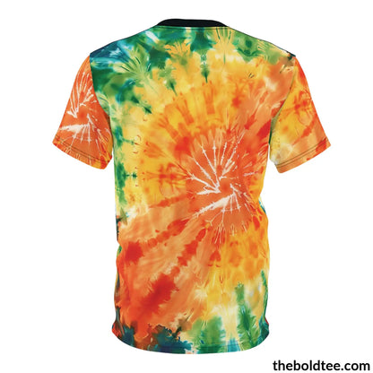 Tye Dye Tee - Premium All Over Print Crewneck Shirt Prints