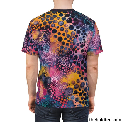 Tye Dye Tee - Premium All Over Print Crewneck Shirt Prints