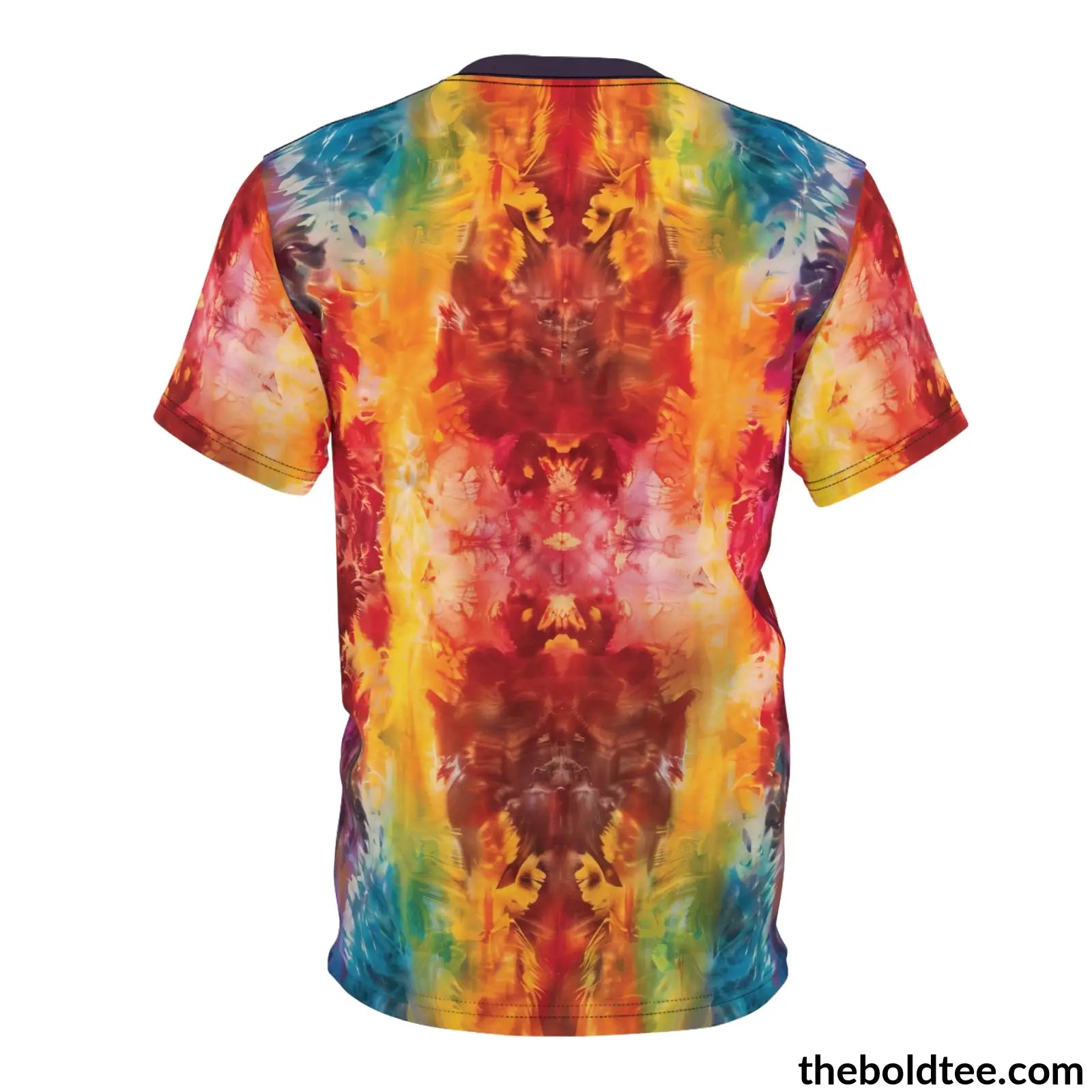 Tye Dye Tee - Premium All Over Print Crewneck Shirt Prints