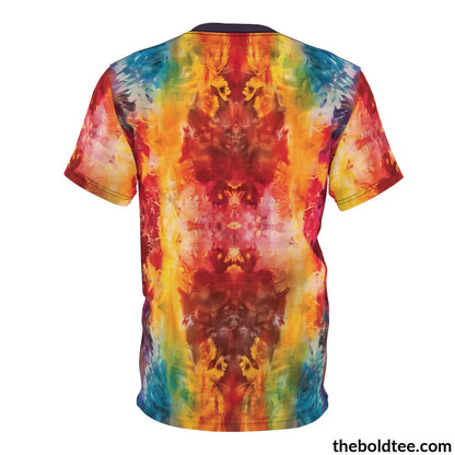 Tye Dye Tee - Premium All Over Print Crewneck Shirt Prints