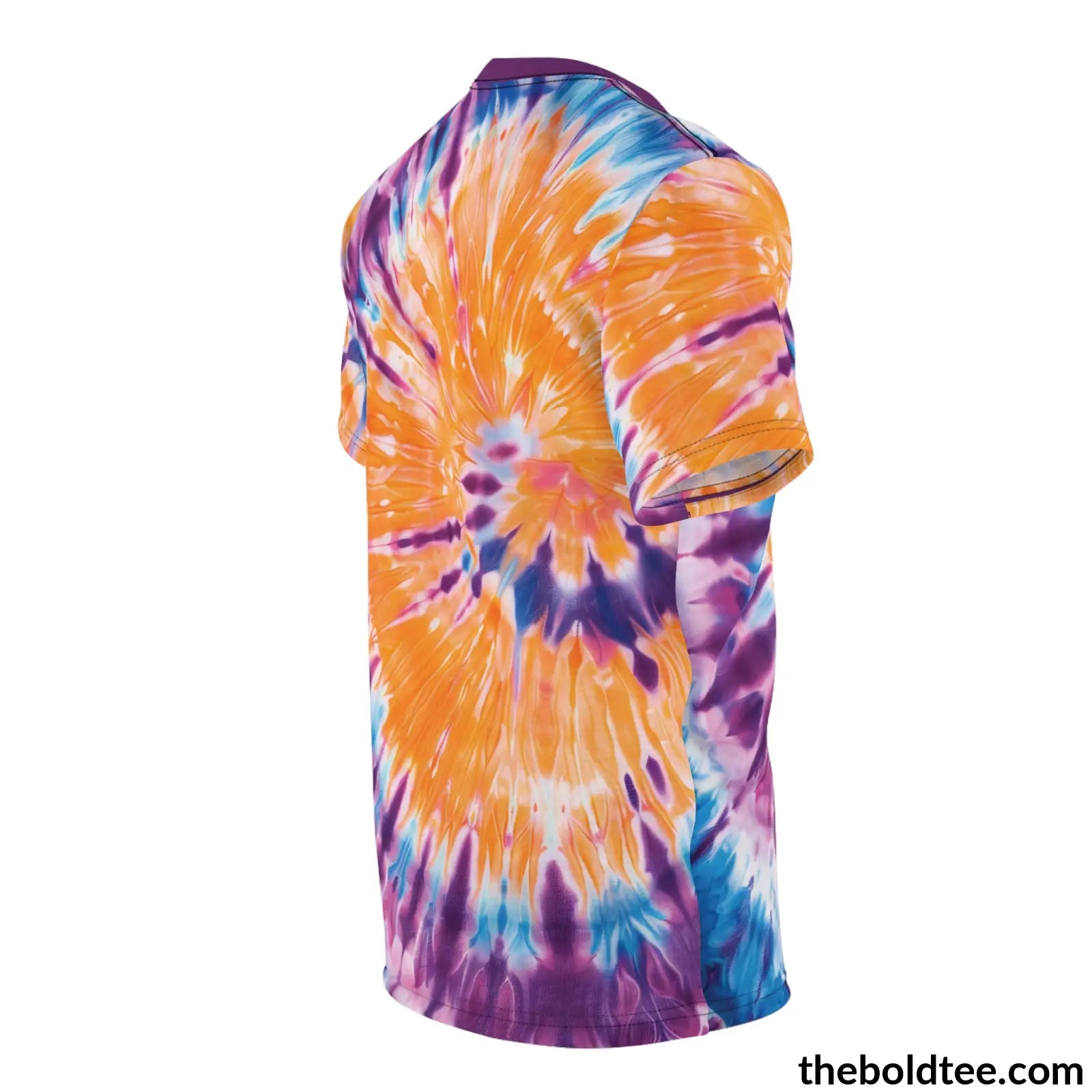 Tye Dye Tee - Premium All Over Print Crewneck Shirt Prints