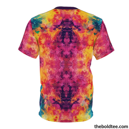 Tye Dye Tee - Premium All Over Print Crewneck Shirt Prints